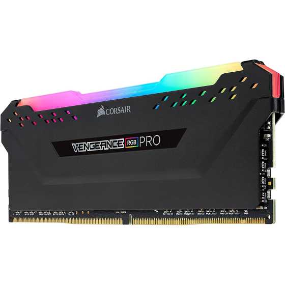 Corsair Vengeance RGB PRO 16GB (1x16GB) DDR4 3600 (PC4-28800) C18 Memory AMD Ryzen Optimised - Black