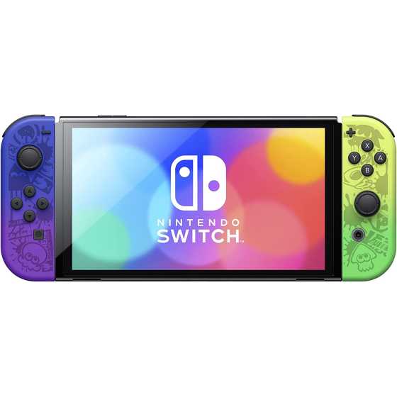 Console Nintendo Switch model OLED édition limitée Splatoon 3