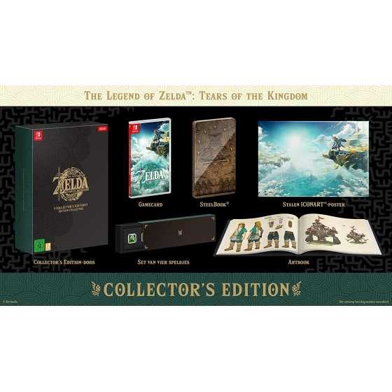 Pack Nintendo Switch Oled édition The Legend Of Zelda Tears Of The Kingdom +  Edition Collector