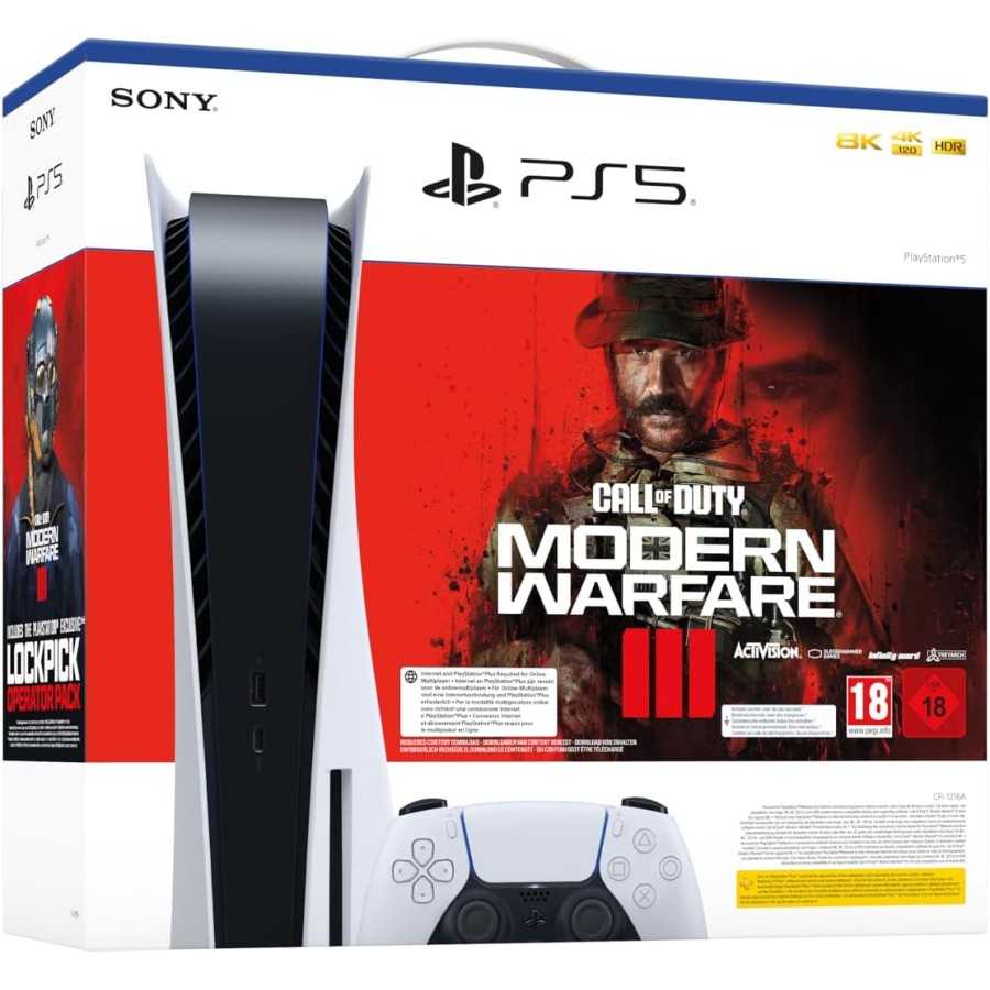 Pack Console PS5 Standard + Call of Duty Modern Warfare III (jeu