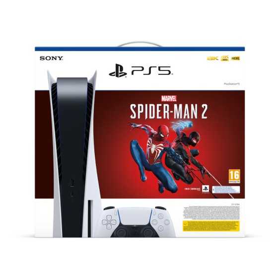Playstation Pack Console PS5 Standard + Marvel's Spider-Man 2